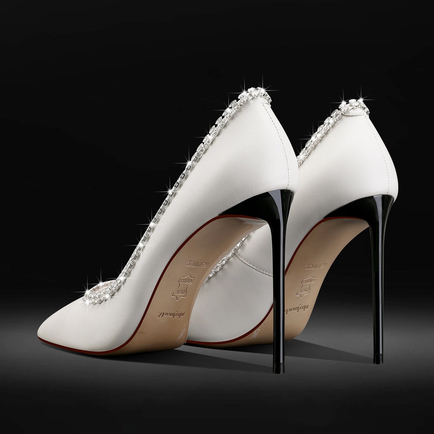 Stylish & Comfortable High Heel Stiletto Pumps for Women -  Leather Dress Pumps Heels