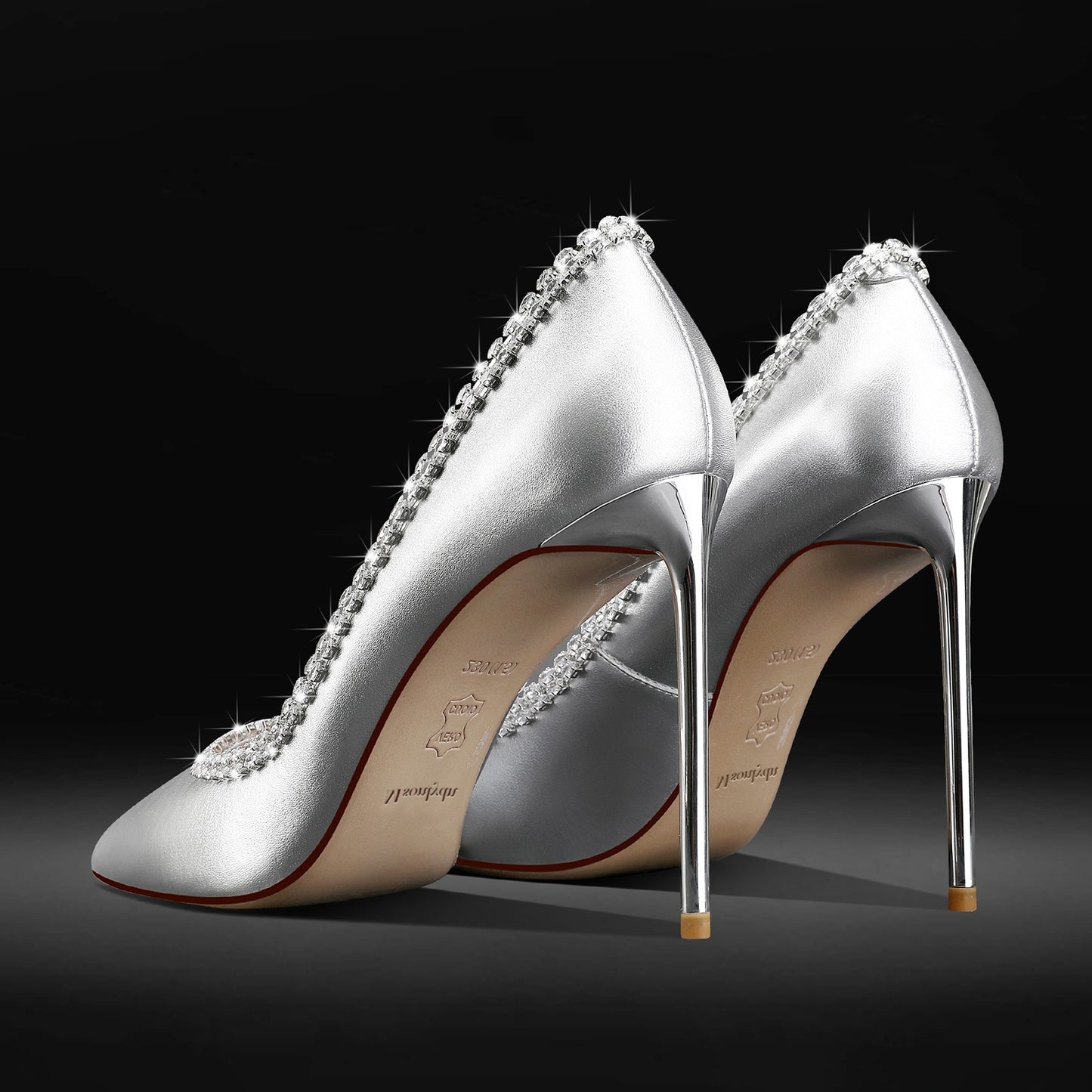 Stylish & Comfortable High Heel Stiletto Pumps for Women -  Leather Dress Pumps Heels
