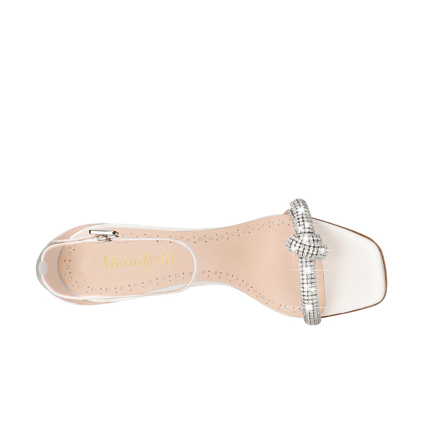 Women's Dressy Casual Diamond Square Toe Sandals with Thick Block Heel and Leather Strap